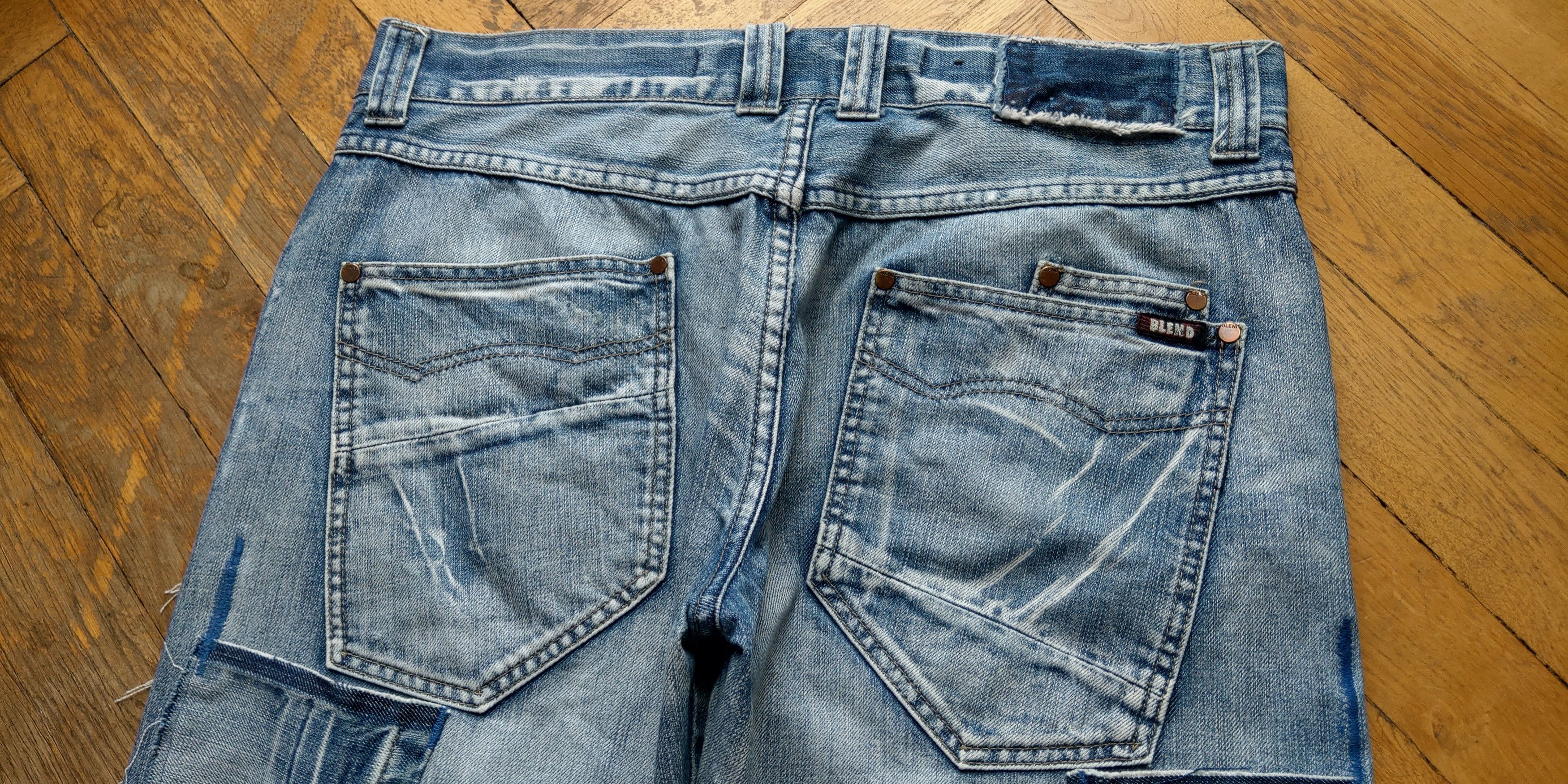 Japanese Brand × Vintage Custom Reworked Shorts Pants Reconstruct Loose Grunge Baggy Size US 33 - 18 Thumbnail