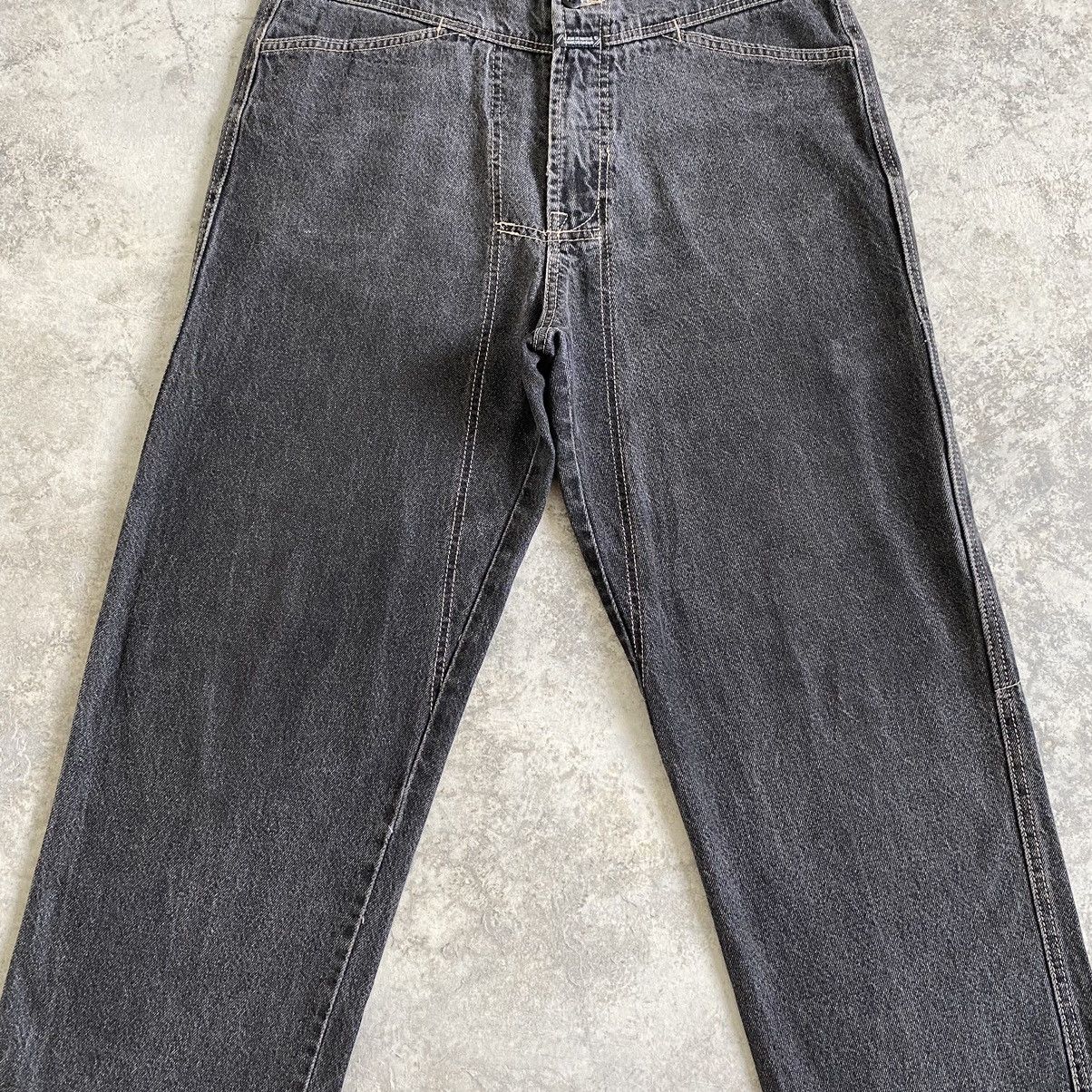 Marithe + Francois Girbaud 2000’s MFG Relaxed Fit Ash Grey Work Denim Jeans Size US 32 / EU 48 - 4 Thumbnail