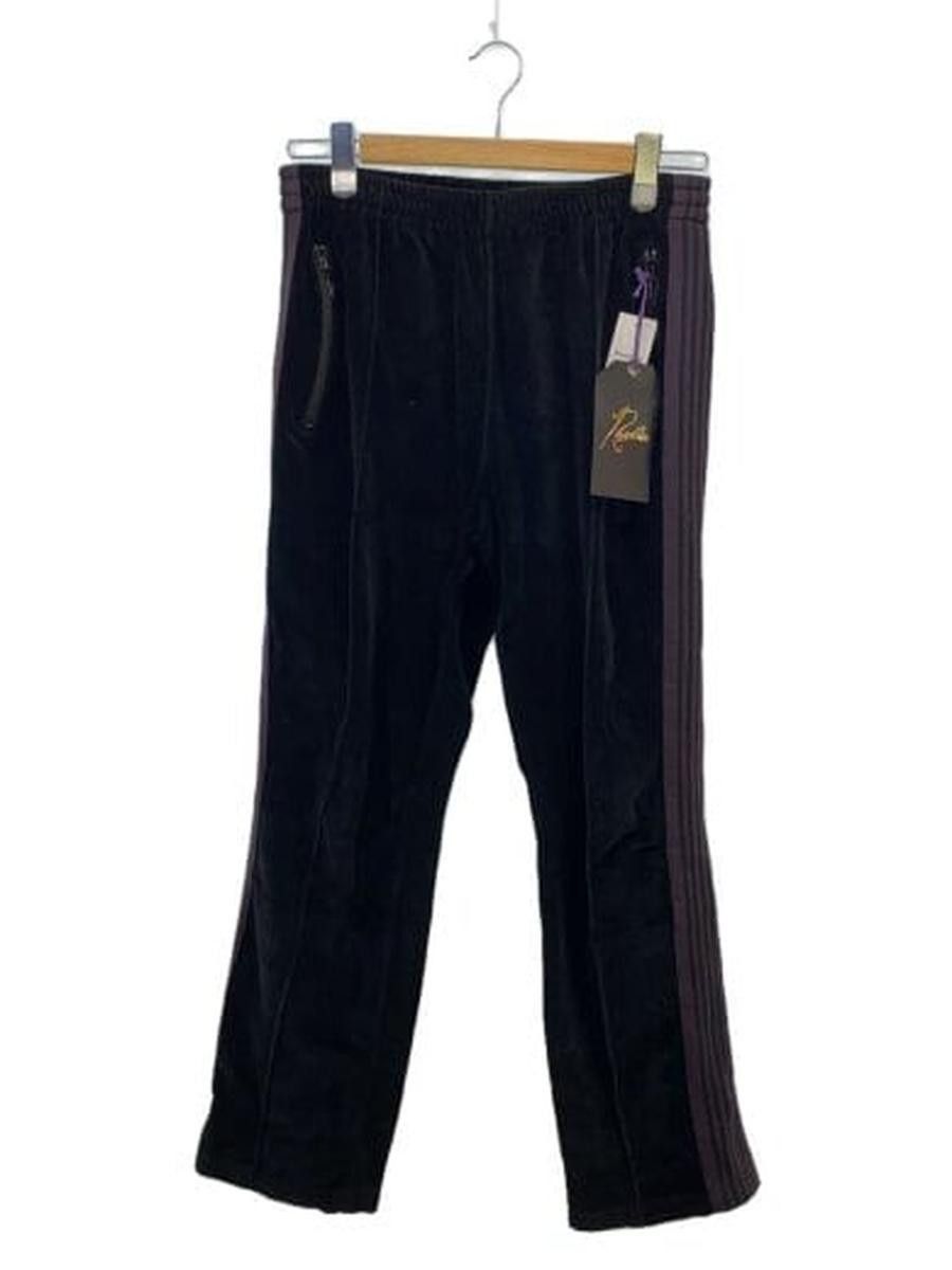 Needles Needles Narrow Track Pants MC Pe Velour Cotton Black Size US 30 / EU 46 - 1 Thumbnail
