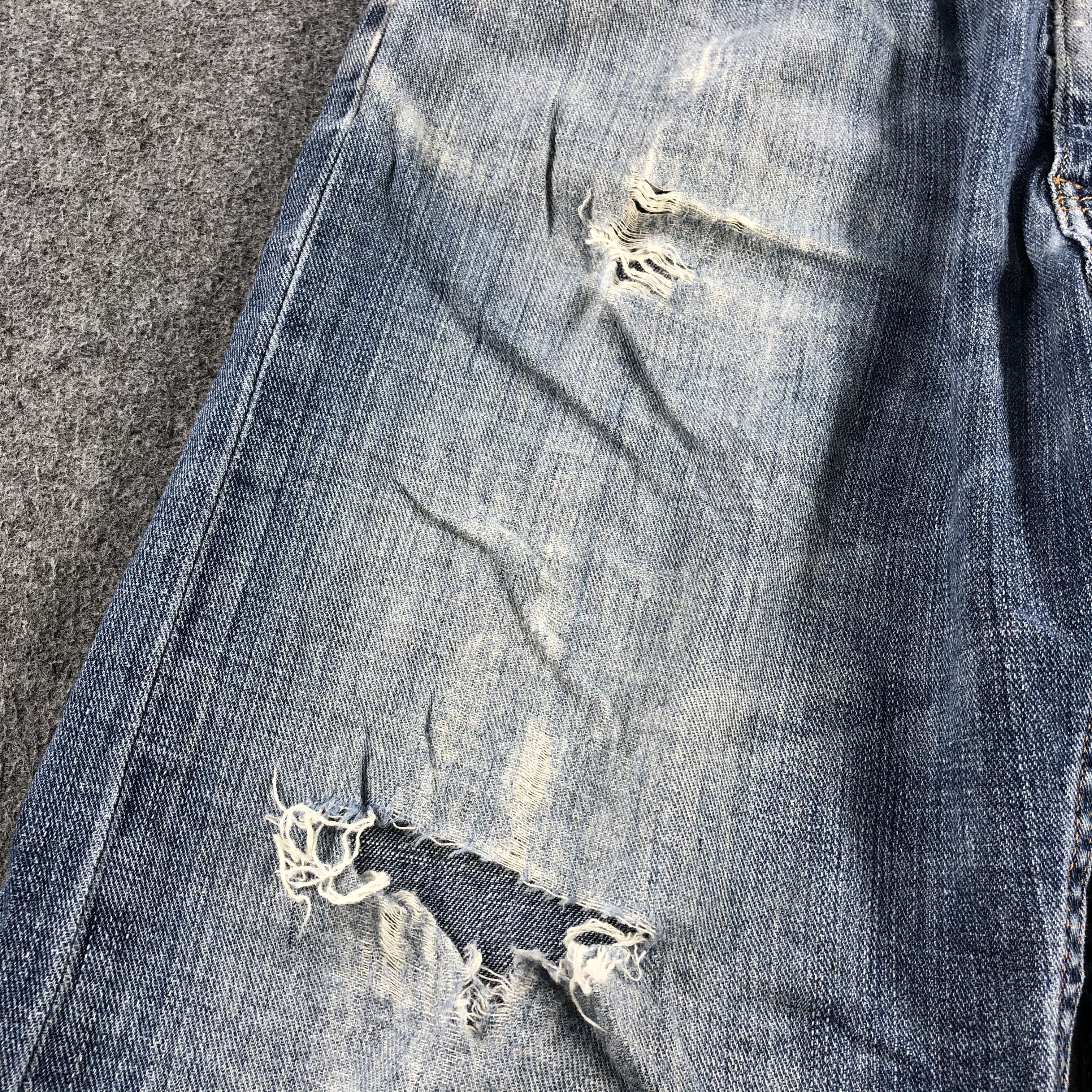 Levi's Vintage Blue Wash Levis 505 Jeans-J2028 Size US 35 - 9 Thumbnail