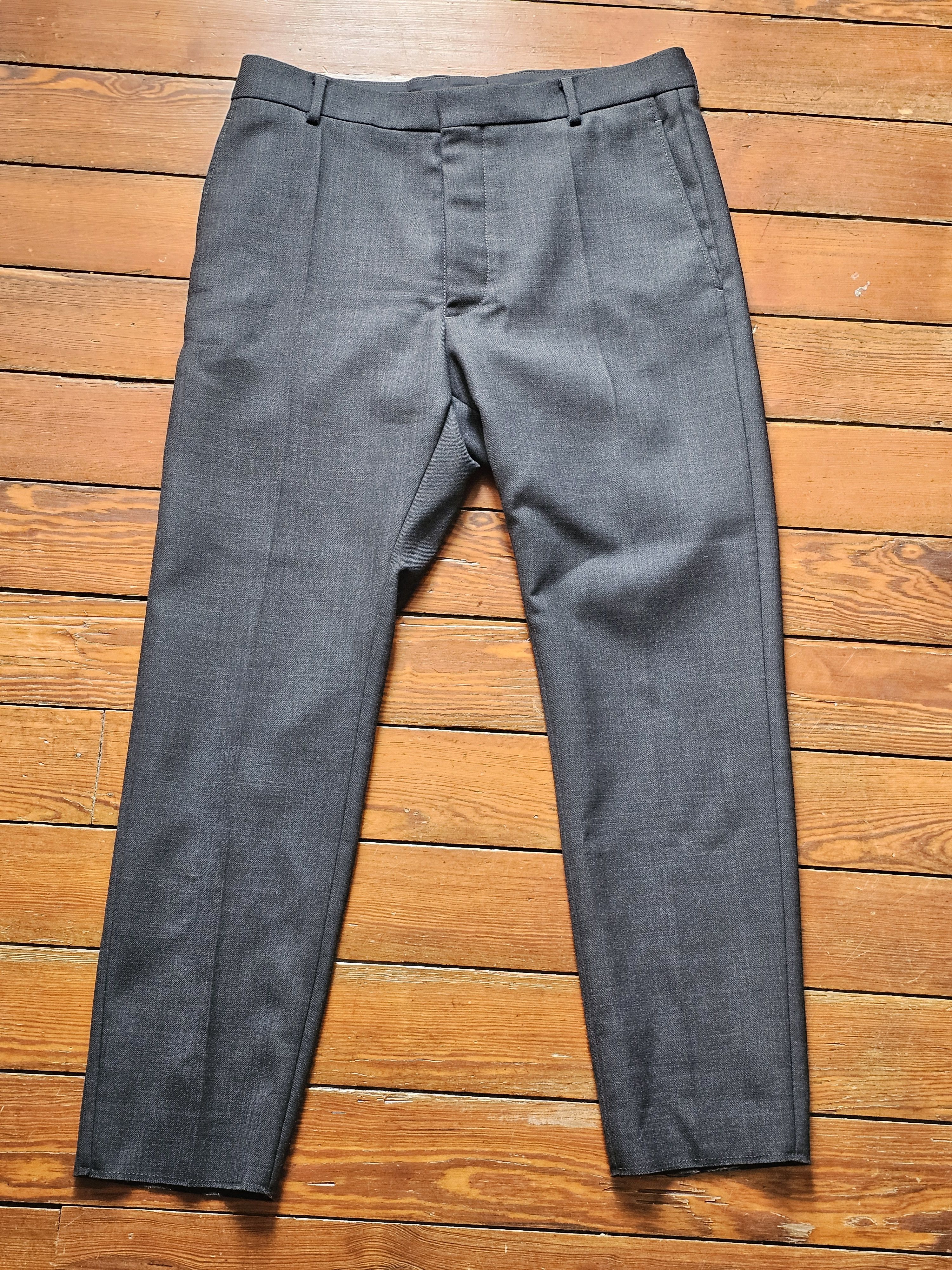 MM6 Margiela MM6 wool blend pants charcoal size 50, brand new Size US 34 / EU 50 - 1 Thumbnail