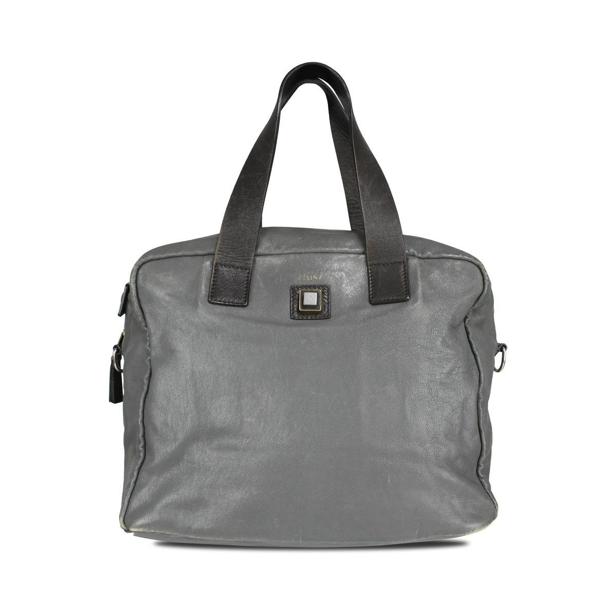 Celine Celine Grey Duffle Bag Size ONE SIZE - 1 Thumbnail