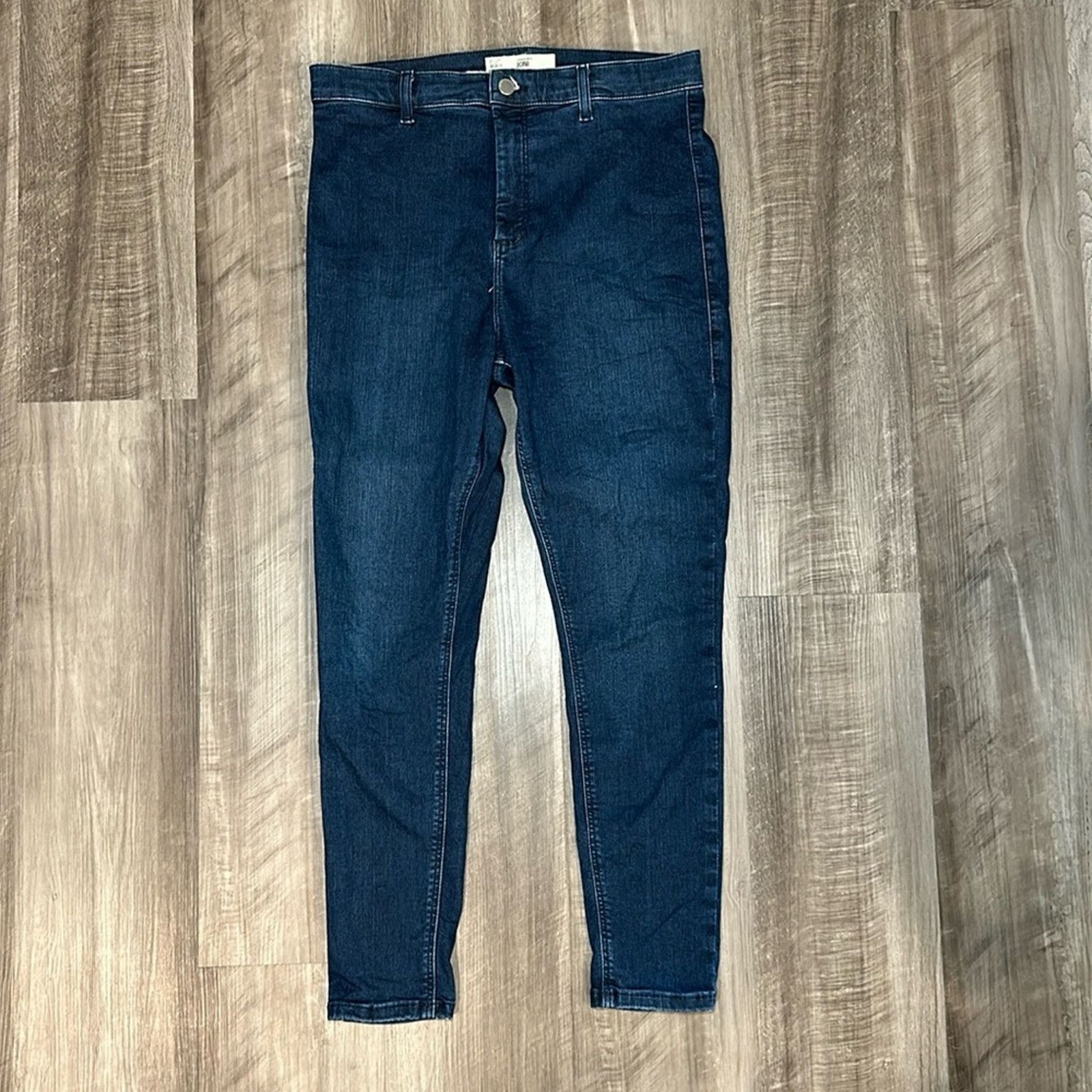 Topshop Topshop Moto Joni High Waist Skinny Jeans - 34 Size 34" / US 12 / IT 48 - 1 Thumbnail
