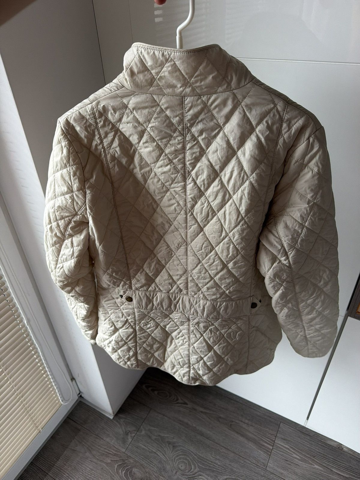 Barbour Vintage Barbour Woman’s Tarn Quilted Avant Garde Jacket Size L / US 10 / IT 46 - 8 Thumbnail