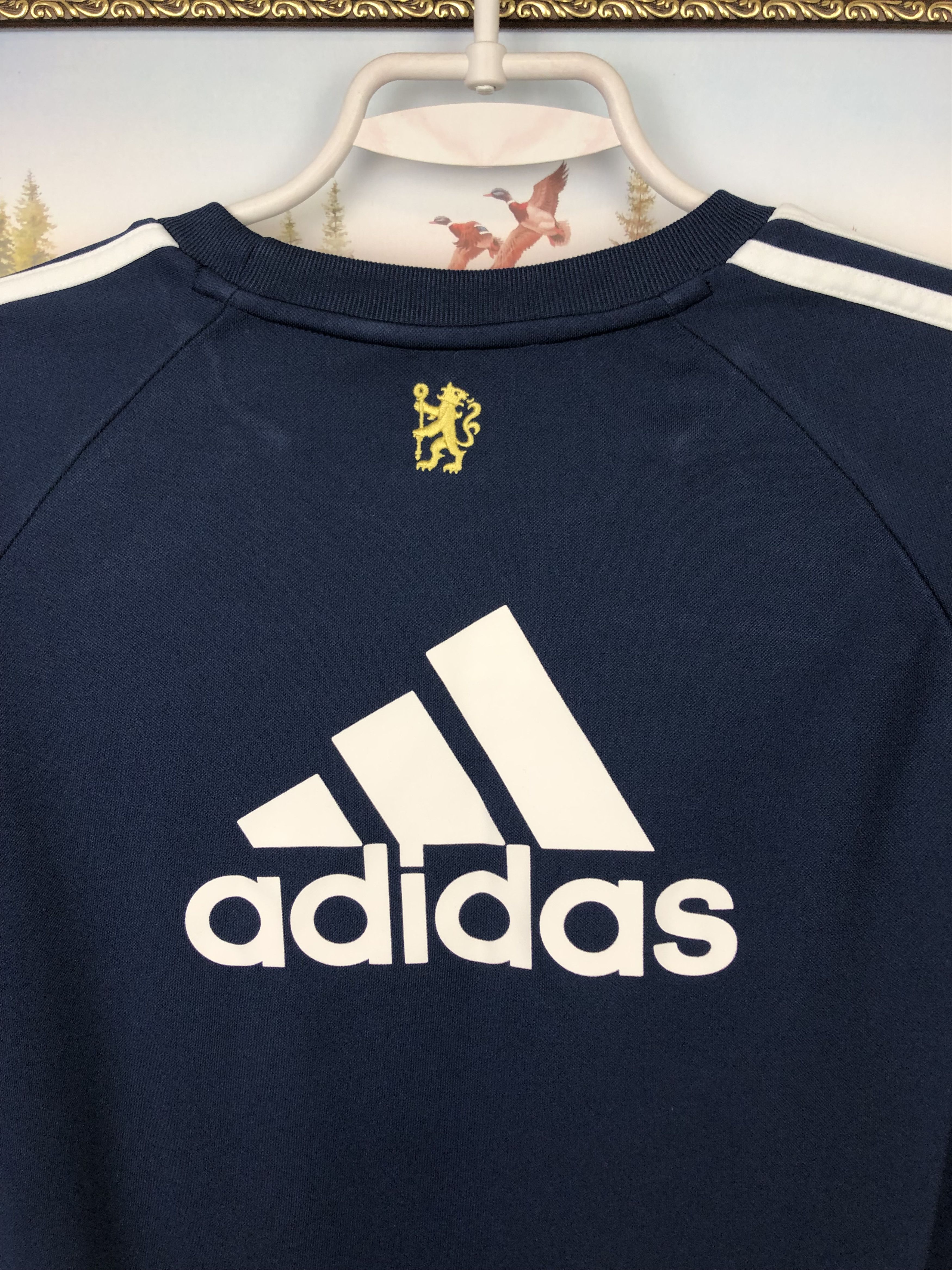 Adidas Vintage Adidas Chelsea Football Sweatshirt Soccer Track Top Size US M / EU 48-50 / 2 - 12 Thumbnail