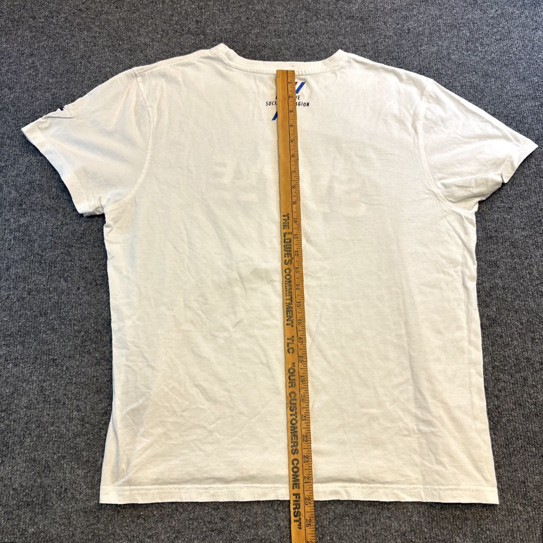 Vintage Staple World Renown Pigeon T Shirt Men Large White Graphic Print 3D Cotton Size US L / EU 52-54 / 3 - 8 Thumbnail