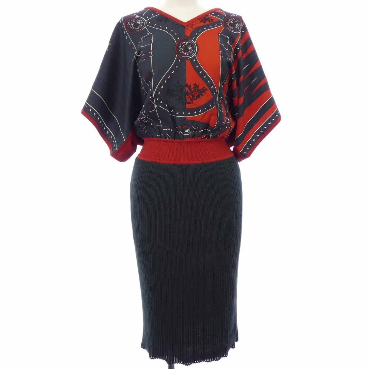 Hermes Hermes Hermes GRAND TRALALA34 Twillene Dress Others Dresses DUTY FREE for USA Size ONE SIZE - 1 Thumbnail