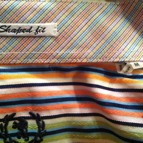 BUGATCHI BUGATCHI MENS PRE-OWNED COTTON CASUAL SHIRT SIZE: M Size US M / EU 48-50 / 2 - 9 Thumbnail