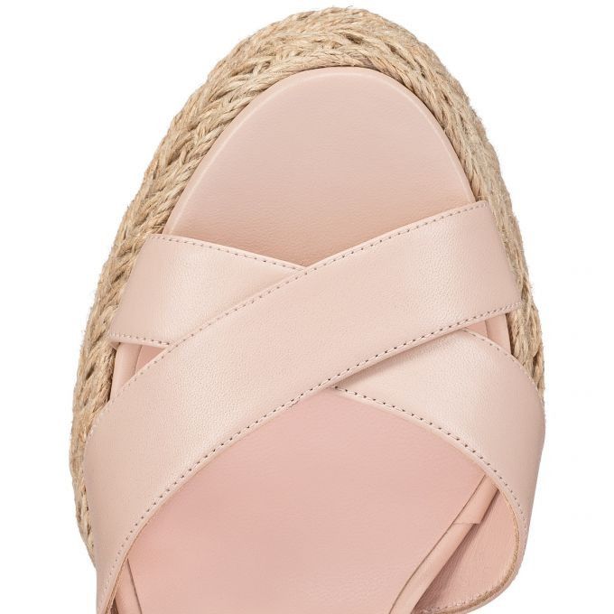Christian Louboutin o1s1wg110924 Heeled Sandals in Beige Size US 6 / IT 36 - 4 Thumbnail