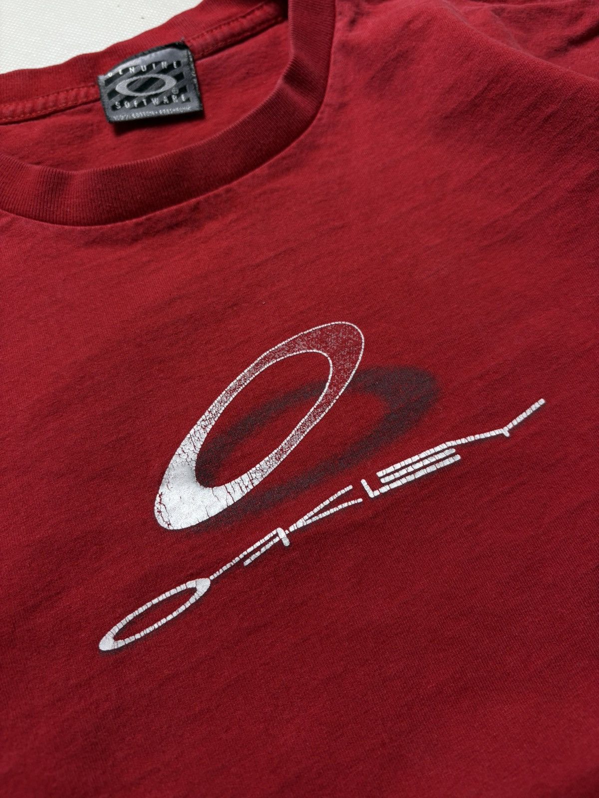 Oakley Vintage Oakley Big Logo T-shirt Size US S / EU 44-46 / 1 - 2 Thumbnail