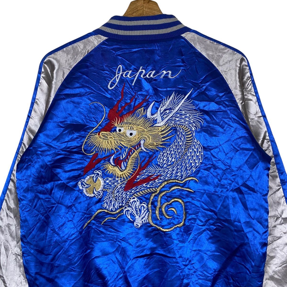 Other Vintage !! Jimmy Dragon Full Zipper Embroidery Japan Sukajan Size US M / EU 48-50 / 2 - 10 Thumbnail