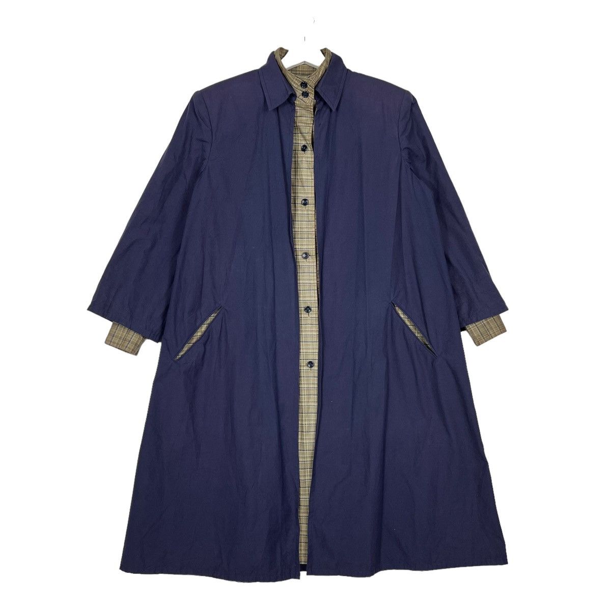 Cerruti 1881 🔥 CERRUTTI 1881 FEMME DOUBLE LAYER TRENCHCOAT MADE IN ITALY Size XS / US 0-2 / IT 36-38 - 2 Thumbnail