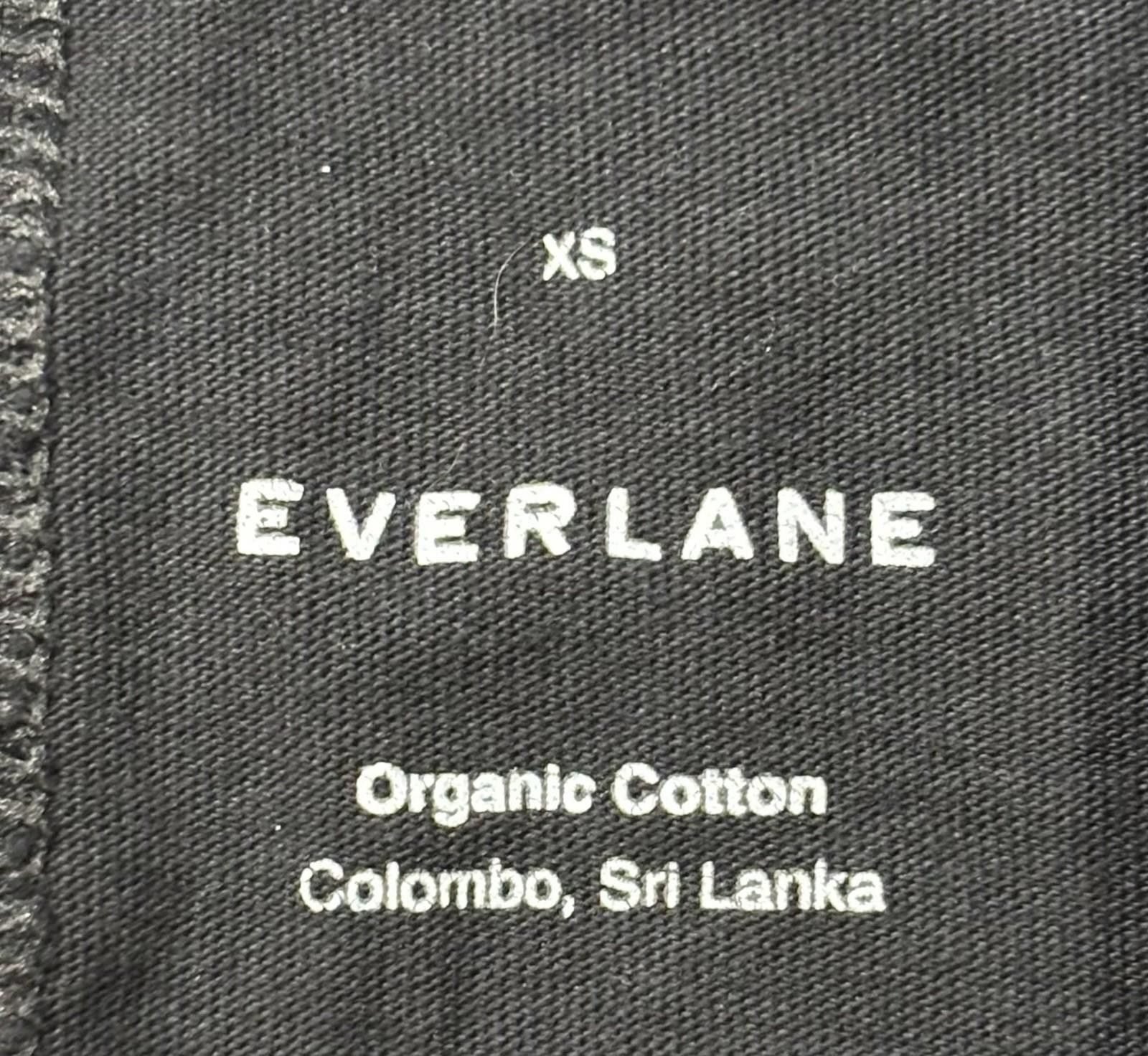 Everlane Everlane Tank Top Womens XS Organic Cotton Black Sleeveless Size XS / US 0-2 / IT 36-38 - 2 Thumbnail
