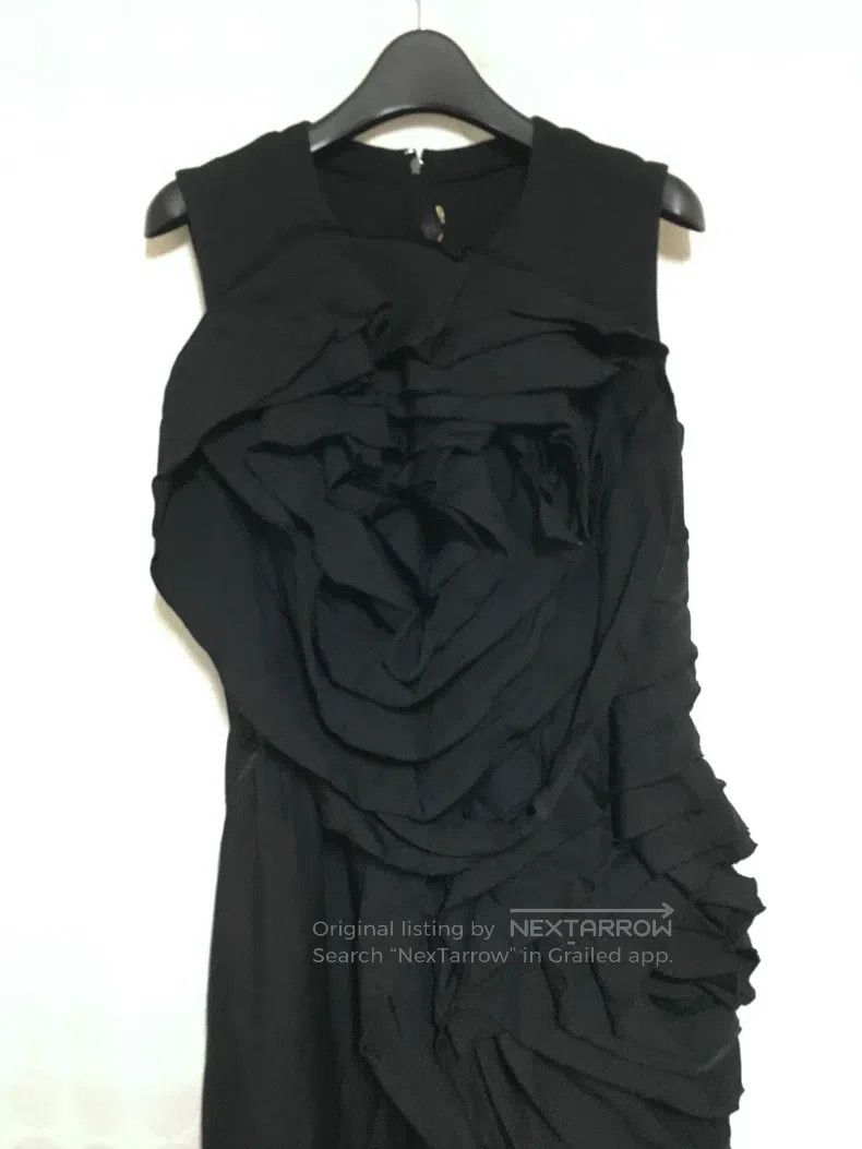 Comme des Garcons Comme Des Garcons Black rose dress Size S / US 4 / IT 40 - 3 Thumbnail