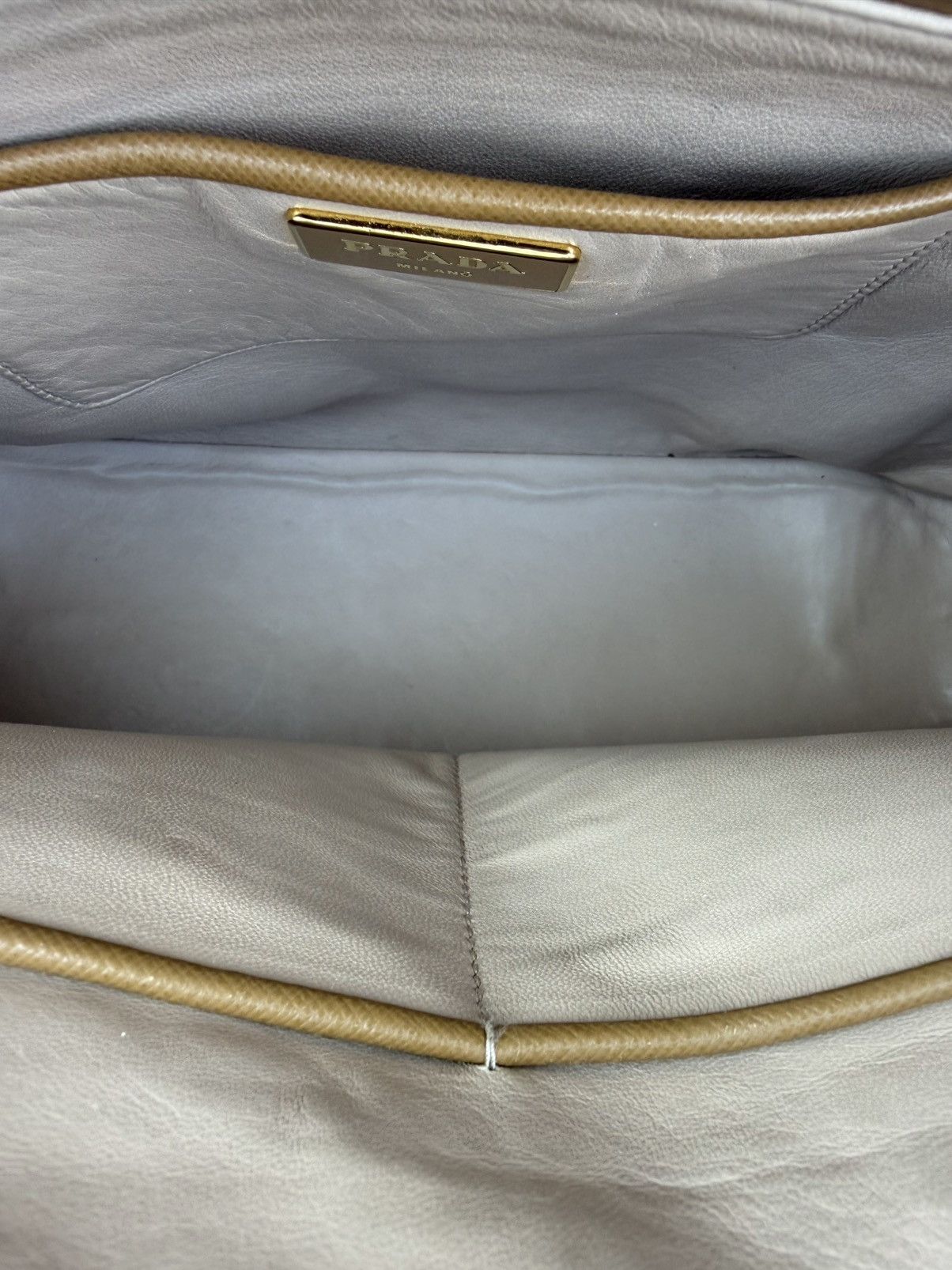 Prada Prada Saffiano Lux Caramel + Mimo Size ONE SIZE - 15 Thumbnail