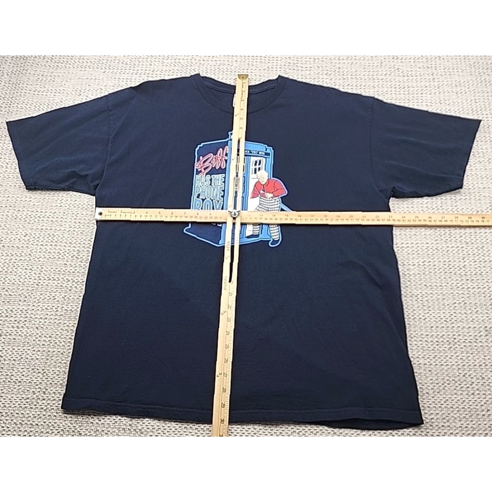 Vintage VINTAGE Tee Fury Graphic Tee Shirt Mens XL Back To The Future Biff Mash Up Short Sleeve Shirt Size US XL / EU 56 / 4 - 7 Thumbnail