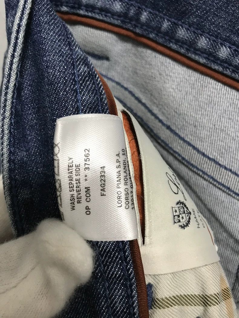 Loro Piana LORO PIANA Straight jeans Size 29" - 9 Thumbnail