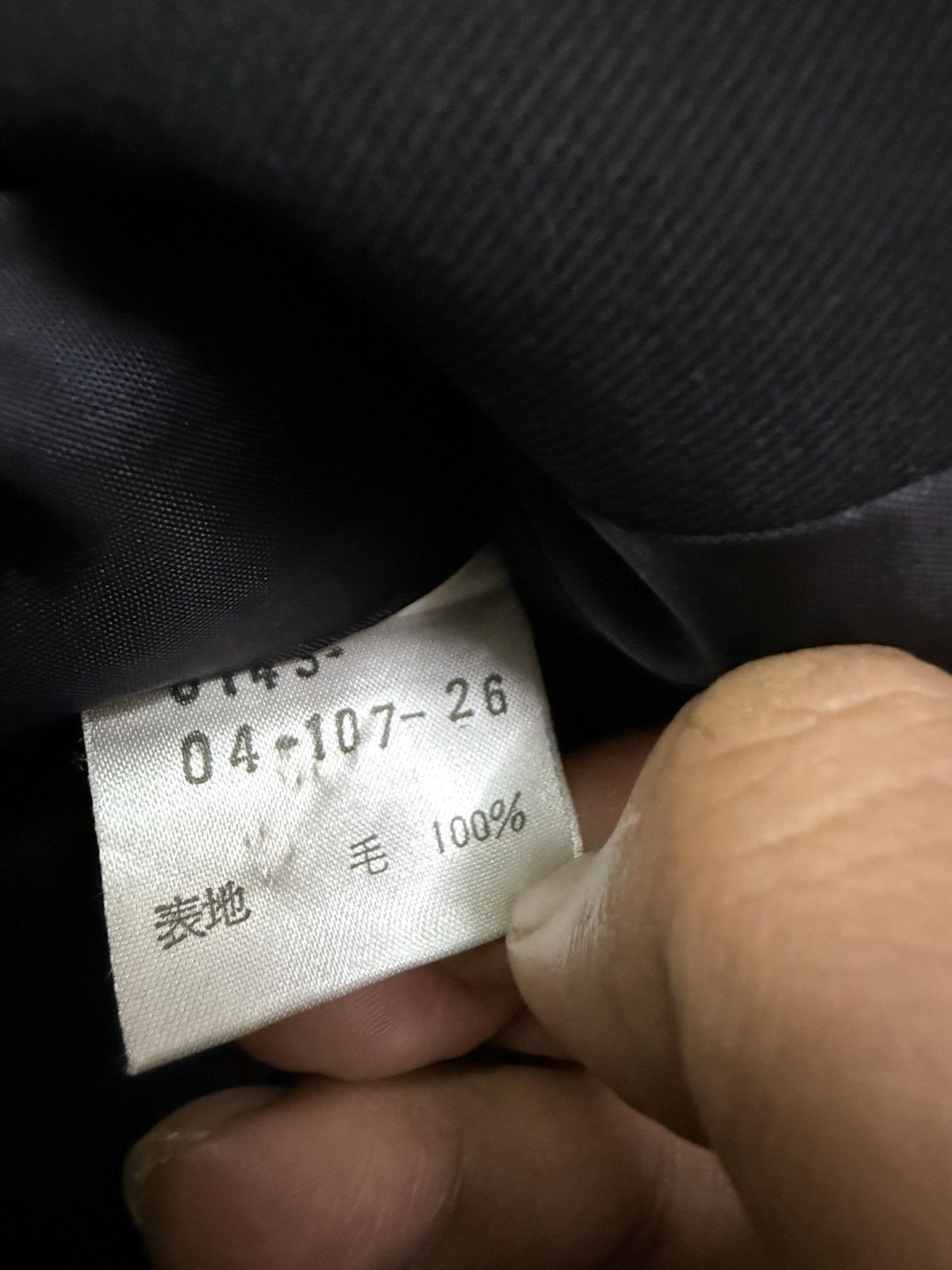 Yohji Yamamoto Yohji Yamamoto Workshop Flap Pocket Black Button Up Jacket Size US S / EU 44-46 / 1 - 10 Thumbnail