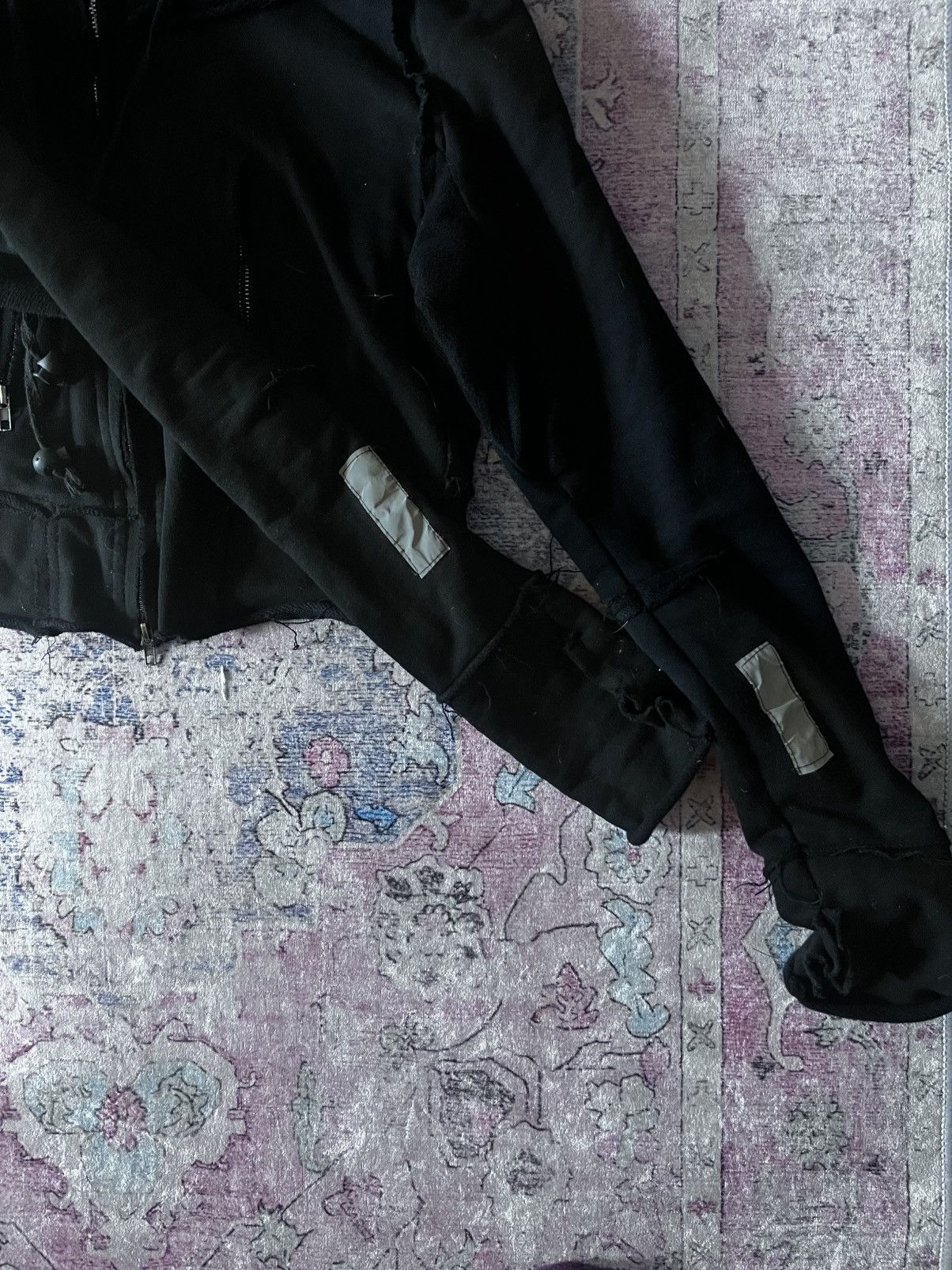 Other archive L.G.B type cropped zip hoodie with black fur Size US S / EU 44-46 / 1 - 4 Thumbnail