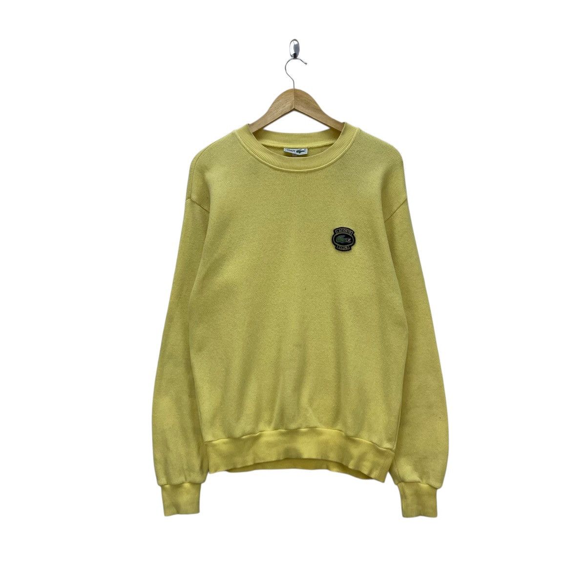 Lacoste 💥Vintage Lacoste Small Logo Crewneck Pull Sweatshirt Size US M / EU 48-50 / 2 - 1 Thumbnail