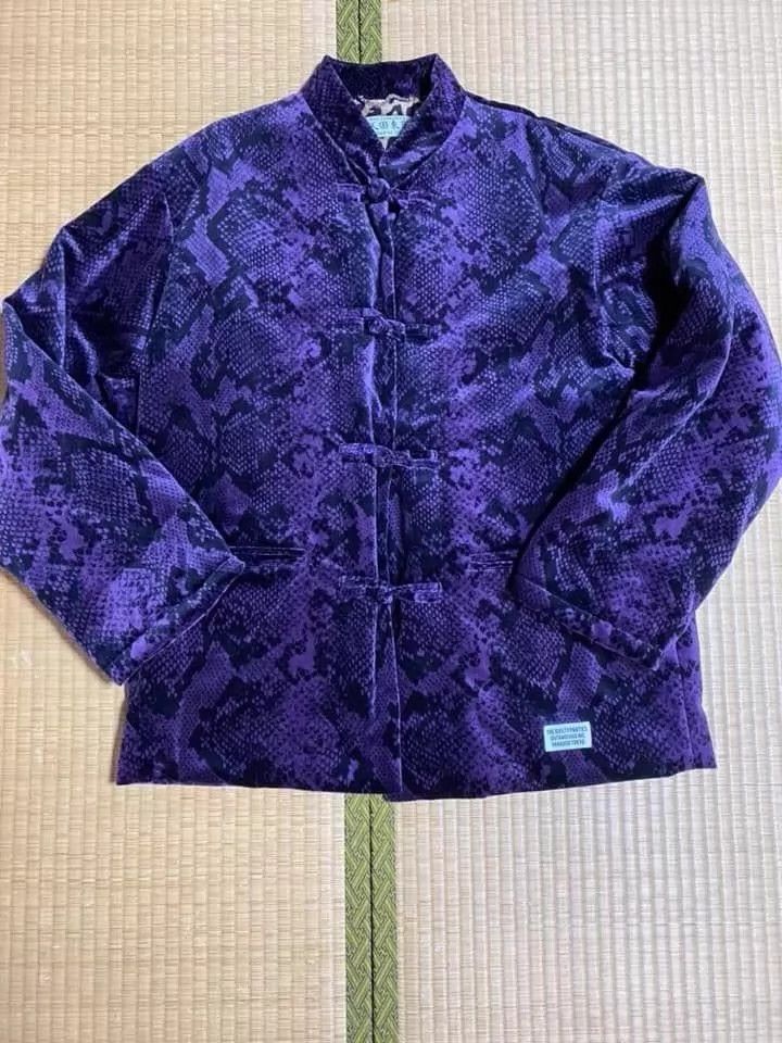 Wacko Maria wacko maria Purple snake pattern Tang dress pan buckle cott Size US M / EU 48-50 / 2 - 4 Thumbnail