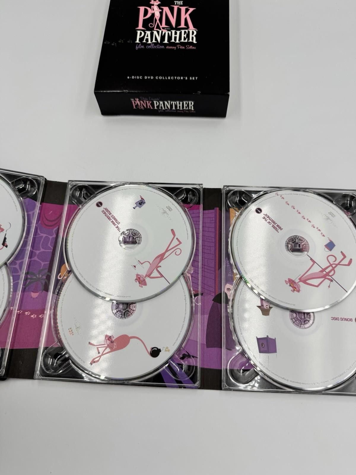 Designer The Pink Panther Film Collection 6-Disc DVD Collector's Set Size ONE SIZE - 6 Thumbnail