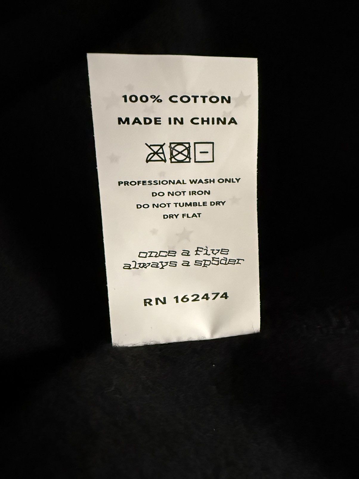 Sp5der Sp5der Rhinestone OG Web V2 Hoodie Size L Size US L / EU 52-54 / 3 - 5 Thumbnail
