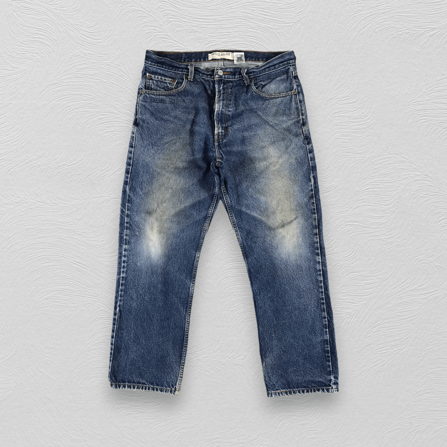 Vintage Levi's 505 Jeans Faded Blue Denim KJ1100