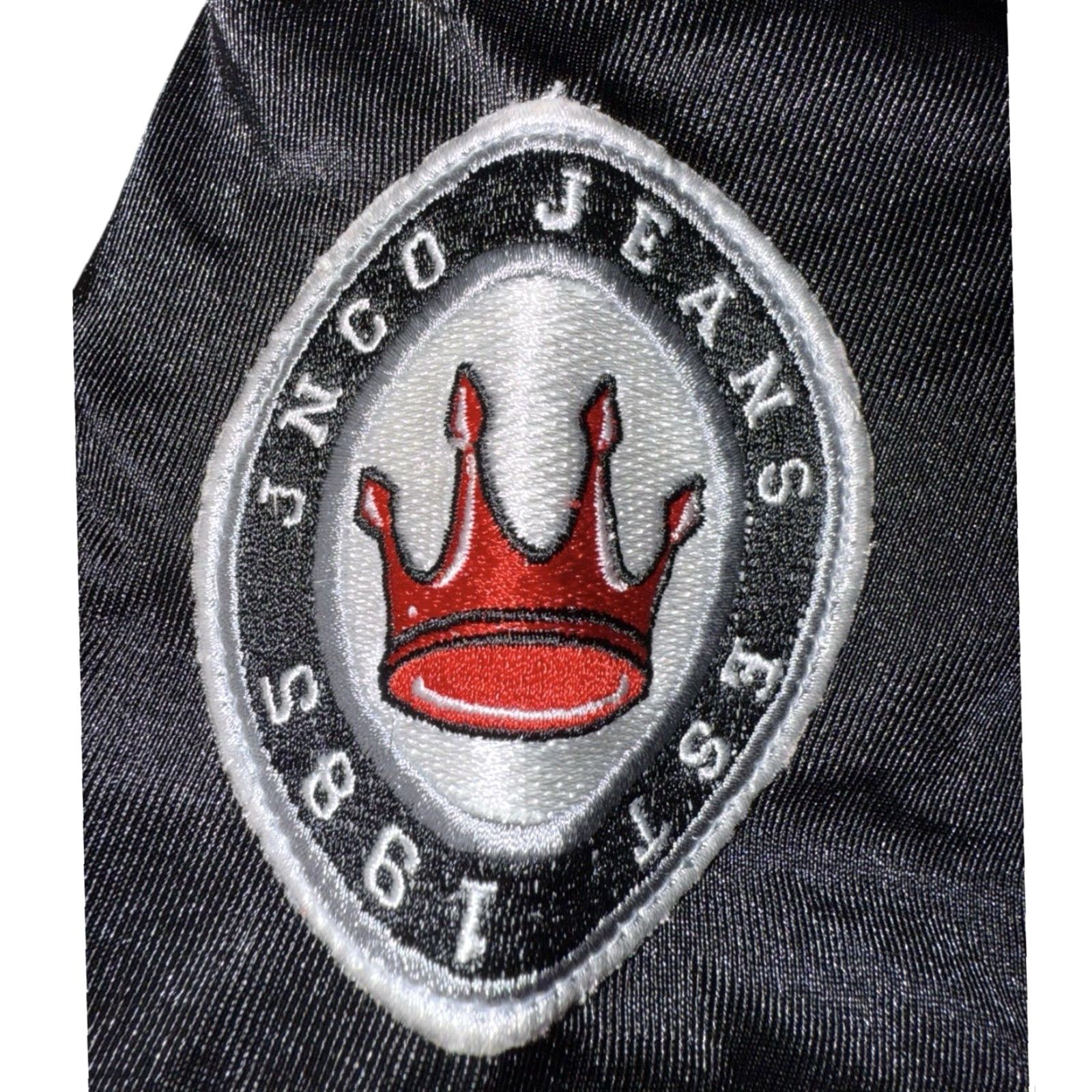 JNCO VINTAGE JNCO Jeans Dragon Black Red 85 Jersey Size Large RARE 90s Mens Casual Activewear L Red 90s Mens Size US L / EU 52-54 / 3 - 6 Thumbnail