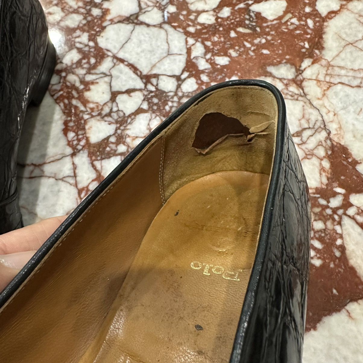 Ralph Lauren Ralph Lauren genuine crocodile loafers Size US 8.5 / EU 41-42 - 7 Thumbnail