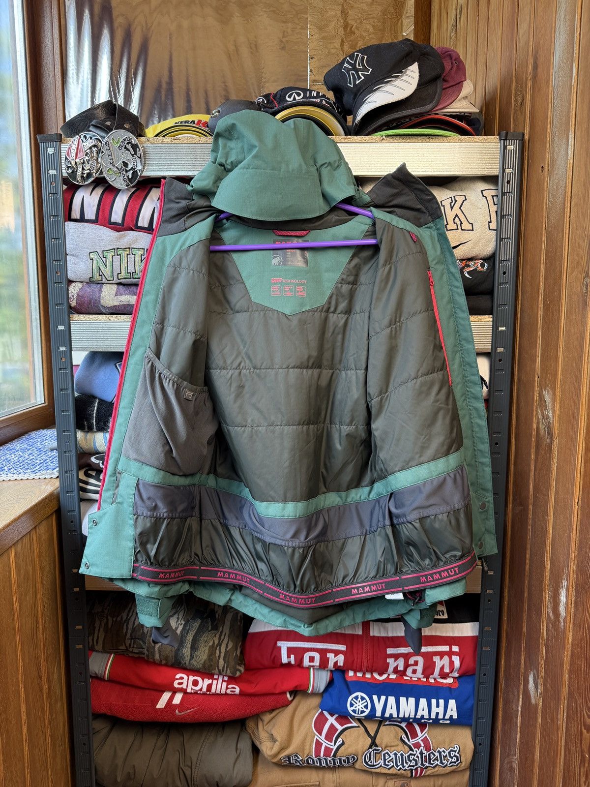 定価4.5万円✨美品 MAMMUT Nara jacket DRYTECH MAMMUT Dry Tech Premium Insulated Hooded Puffer Jacket