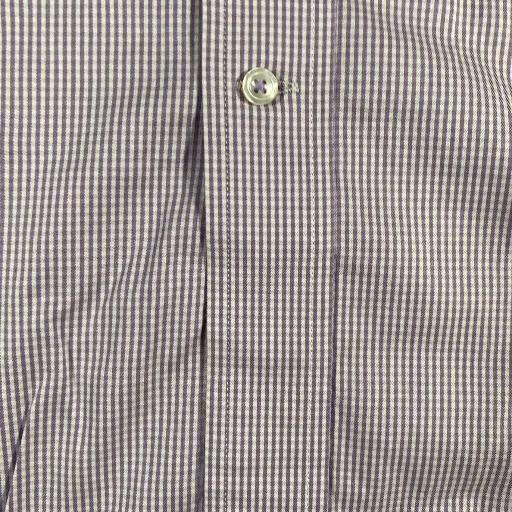 Southern Tide Southern Tide Shirt Mens Medium Purple Check Button Down Long Sleeve Classic Fit Size US M / EU 48-50 / 2 - 3 Thumbnail