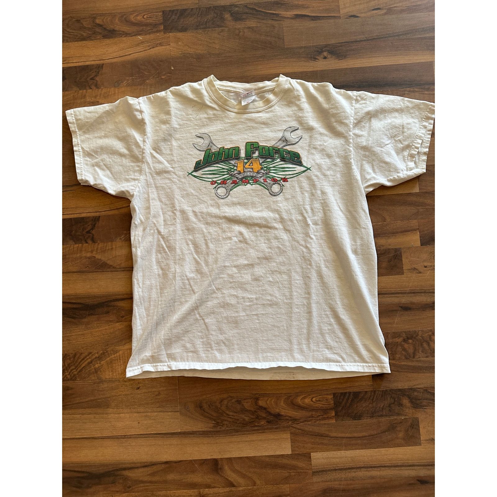 Anvil Vintage John Force it aint over till we say Size US XL / EU 56 / 4 - 1 Thumbnail