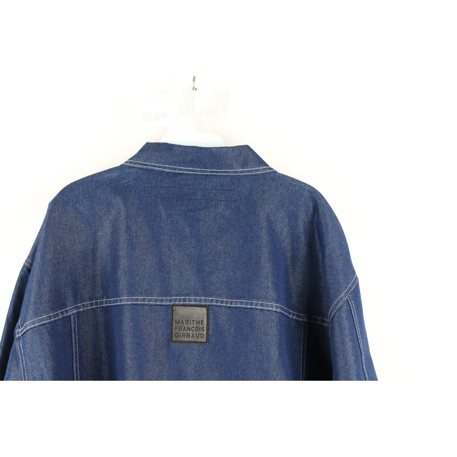 Marithe + Francois Girbaud × Vintage NOS Vintage 90s Marithe Francois Girbaud Denim Jacket 3XL Size US XXL / EU 58 / 5 - 9 Thumbnail