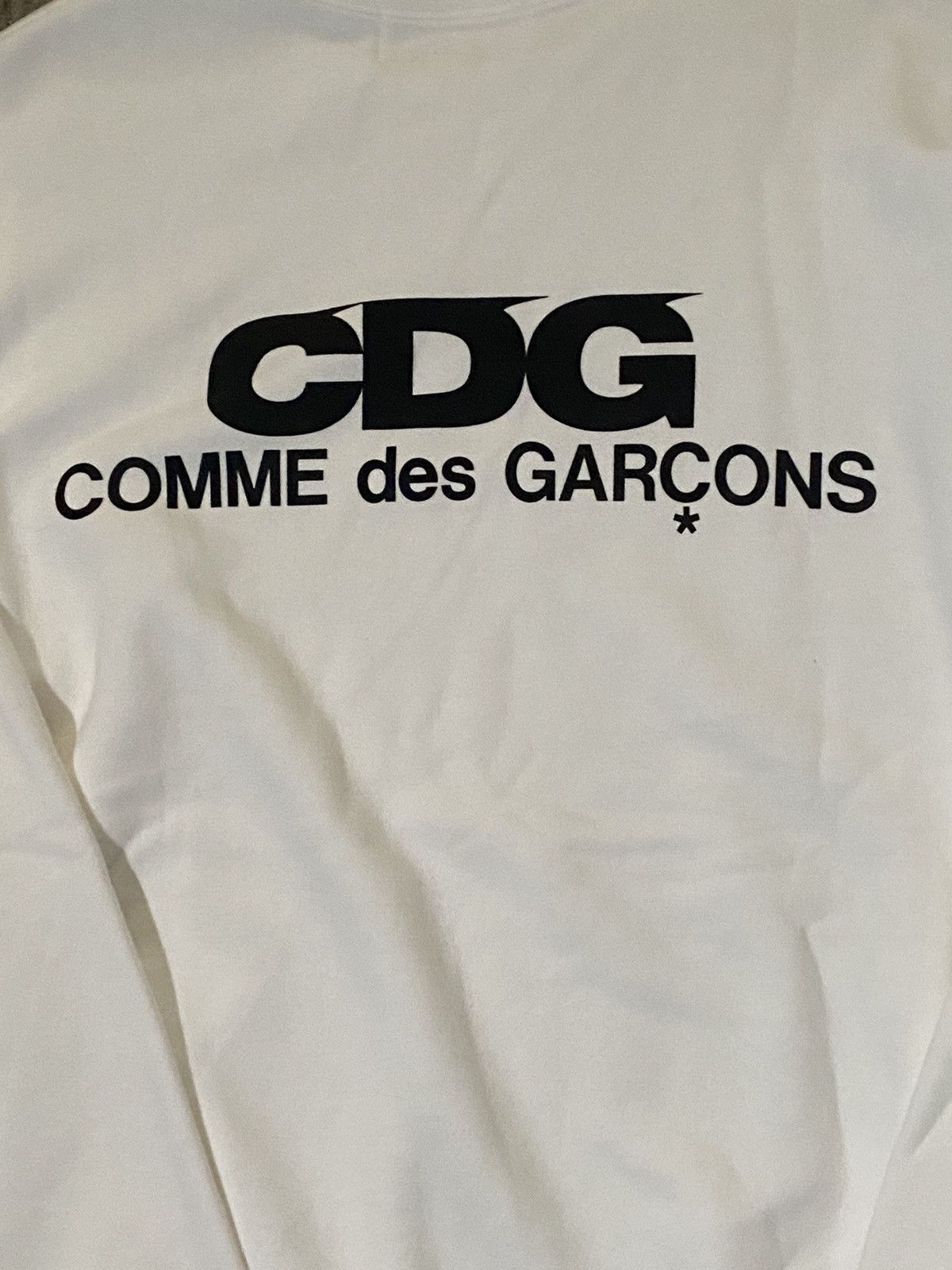Comme des Garcons Comme Des Garçons White Sweatshirt Size US S / EU 44-46 / 1 - 4 Thumbnail