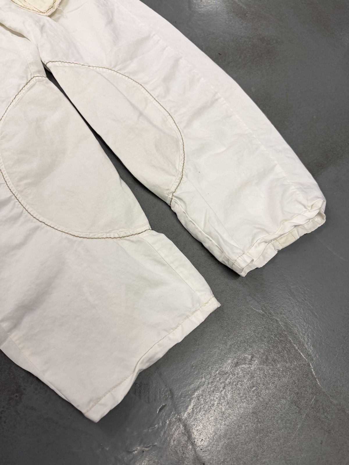Marithe + Francois Girbaud Marithé François Girbaud Layered Harness Cropped Pants Size 28" / US 6 / IT 42 - 3 Thumbnail