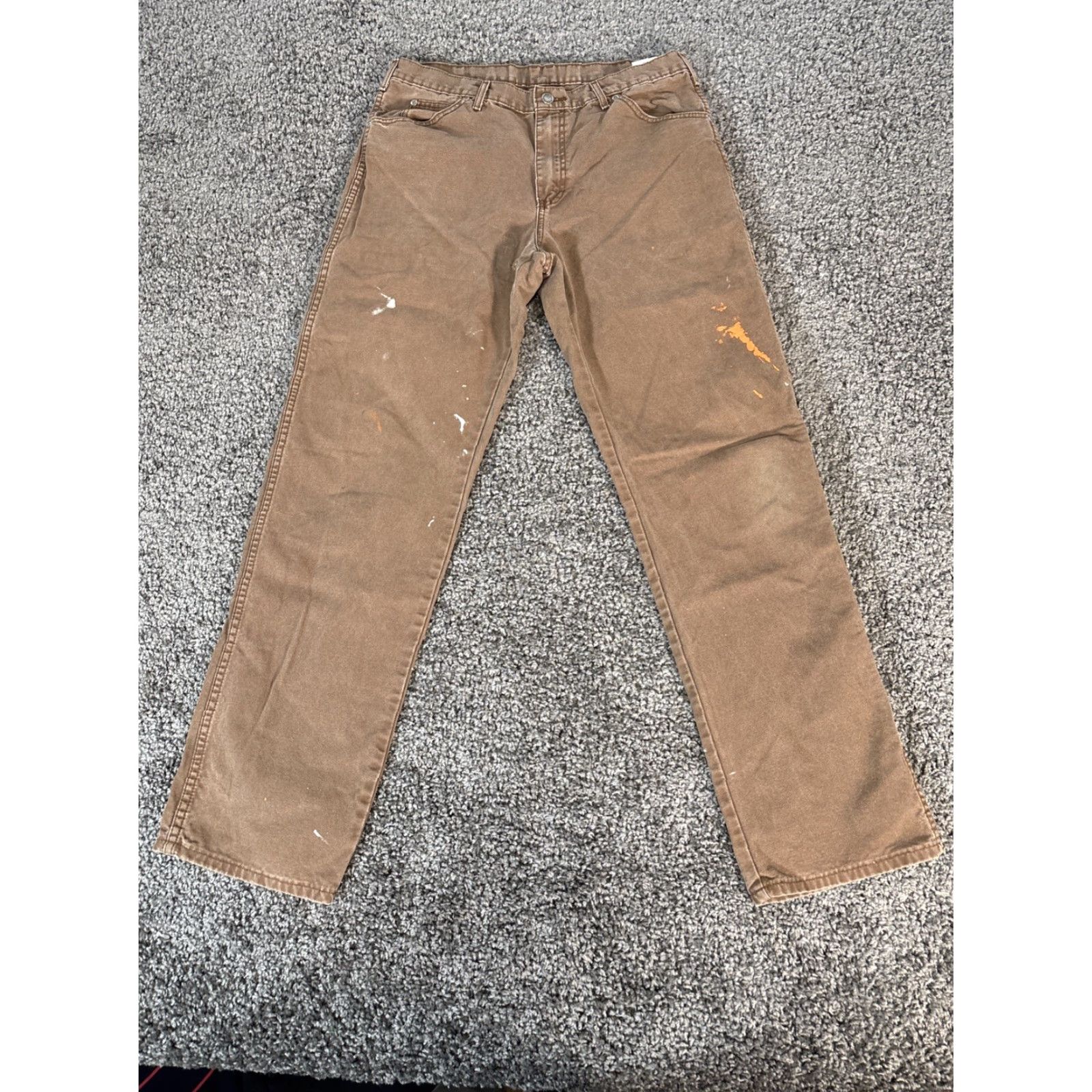 Dickies **Dickies Mens Carpenter Pants 34x34 Brown Work Wear Regular Fit** User: Dickies Mens Carpenter Pants Brown 34x34 Work Wear Regular Fit Size US 34 / EU 50 - 6 Thumbnail