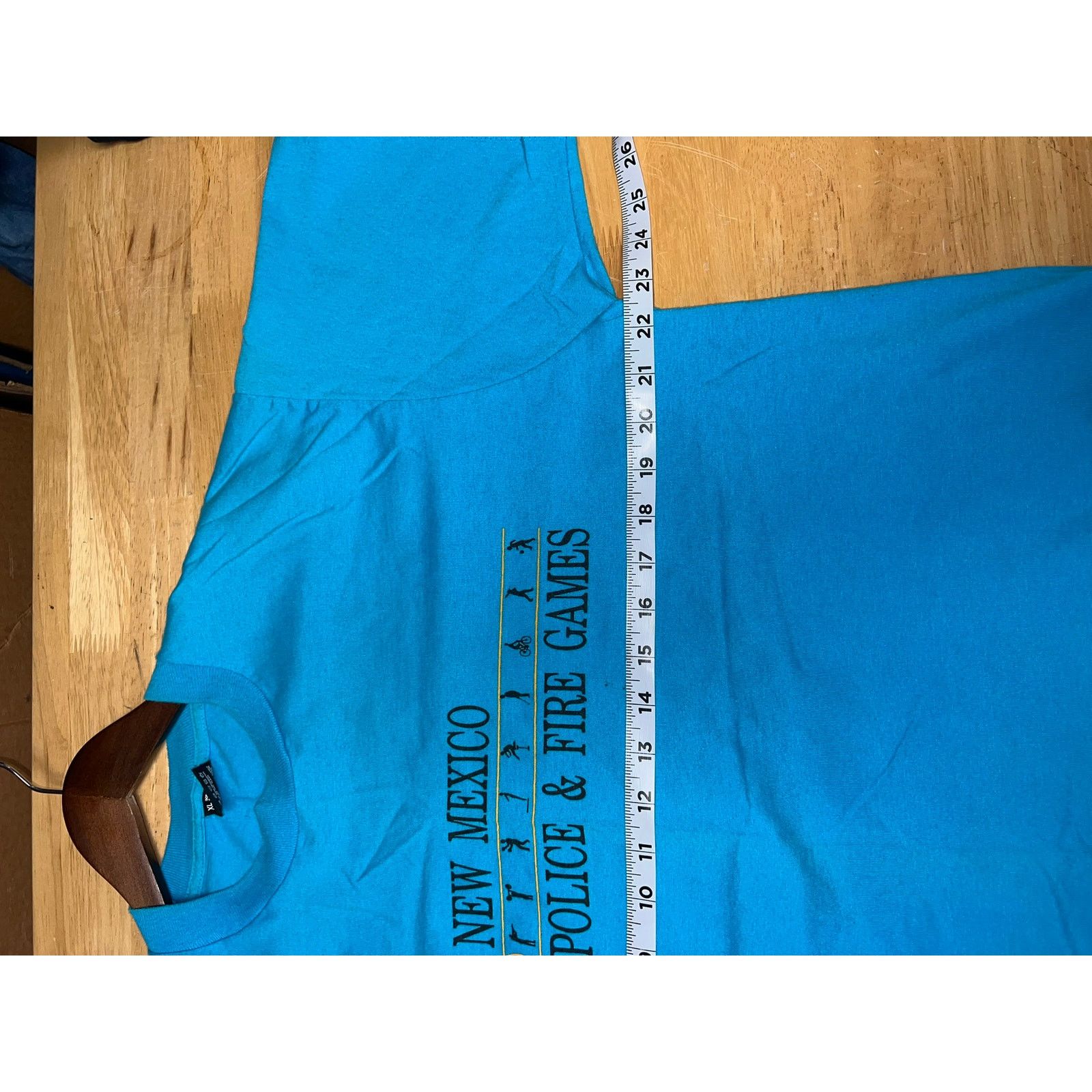 Vintage Vintage New Mexico Shirt Police And Fire Games 1993 90s XL Size US XL / EU 56 / 4 - 7 Thumbnail