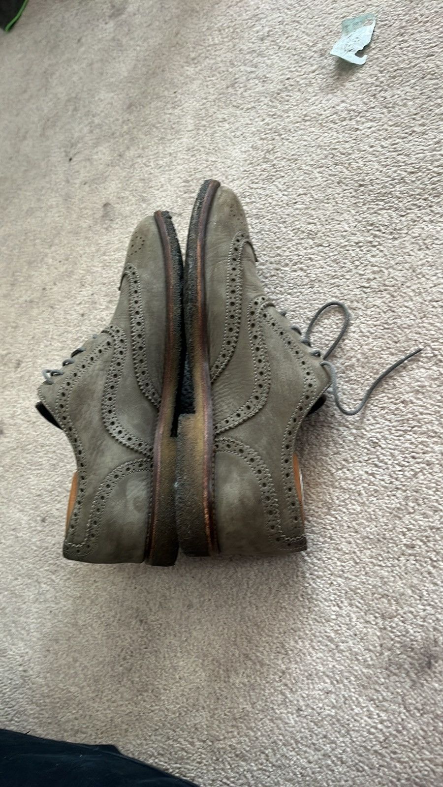 To Boot New York To Boot New York Suede Wingtips Size US 9.5 / EU 42-43 - 3 Thumbnail