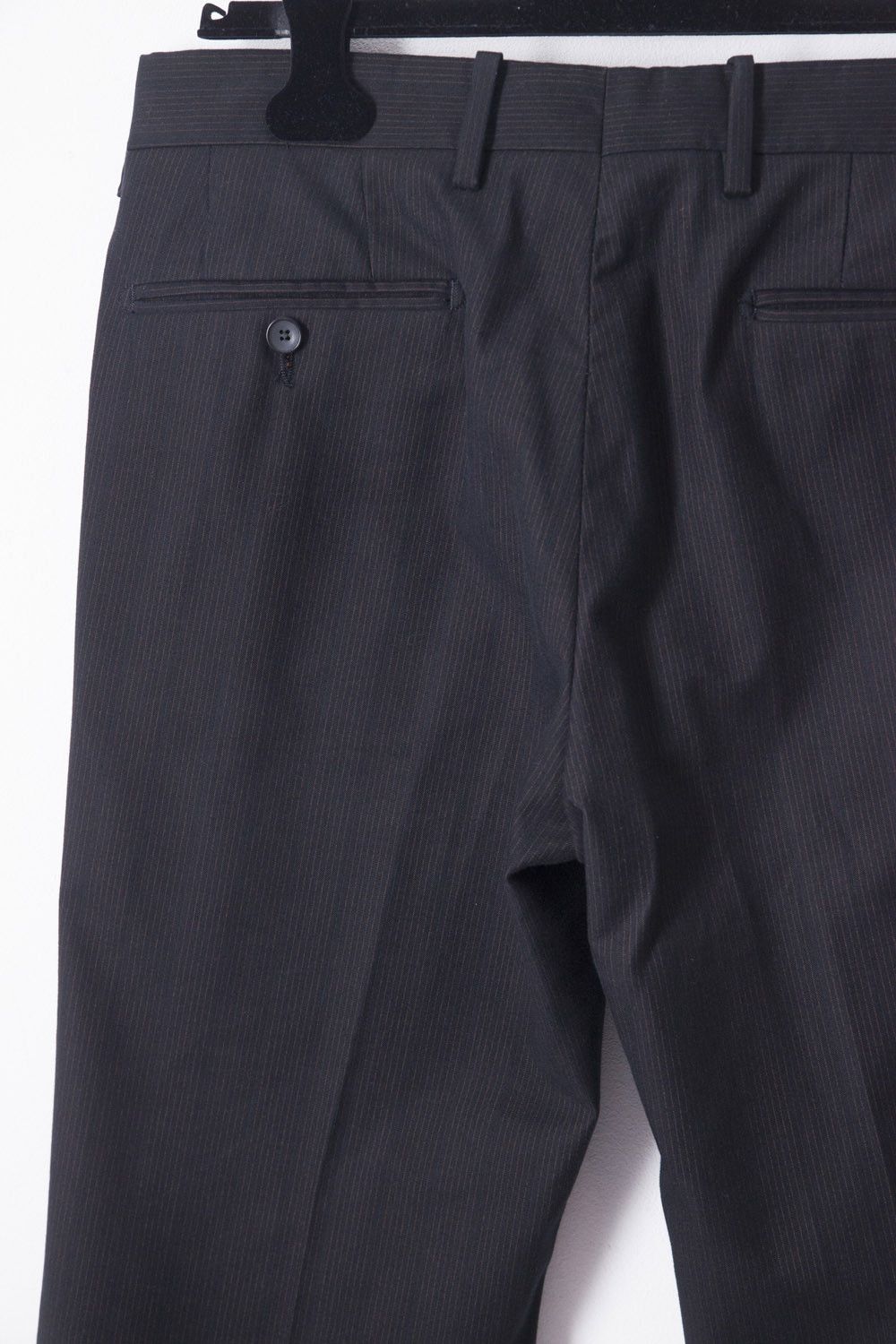 Giuliano Fujiwara Giuliano Fujiwara black/red pinstripe suit Size 48S - 12 Thumbnail