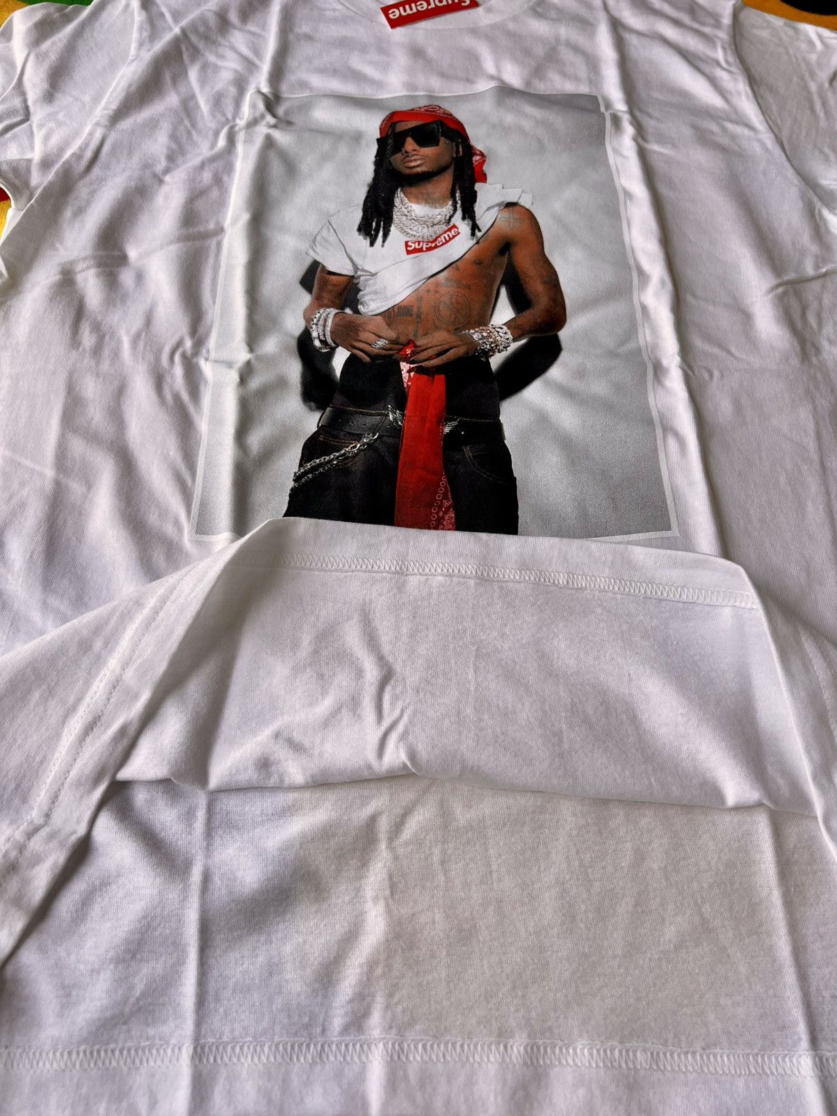 Supreme Supreme Playboi Carti Photo Tee White L tshirt rap trap Size US L / EU 52-54 / 3 - 10 Thumbnail