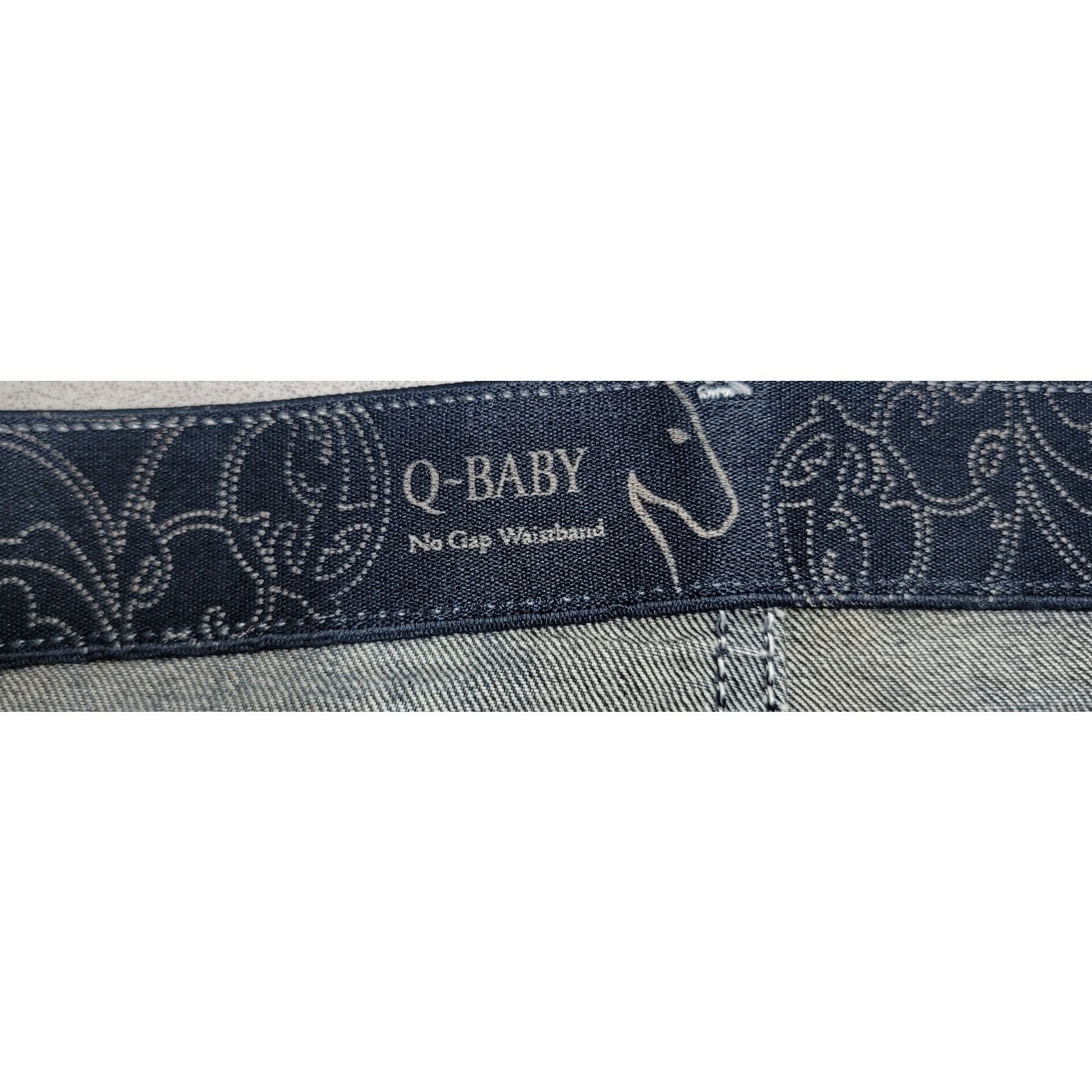 Wrangler Wrangler Q Baby Blue Denim Jeans 5 6 X 32 No Gap Waistband Size 31" - 3 Thumbnail