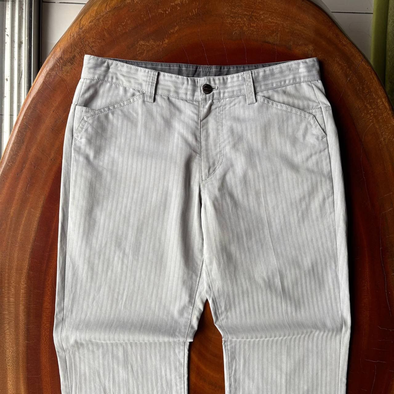 Katharine Hamnett London Katharine Hamnett London Stripe Distinct Herringbone Pattern Size US 32 / EU 48 - 3 Thumbnail