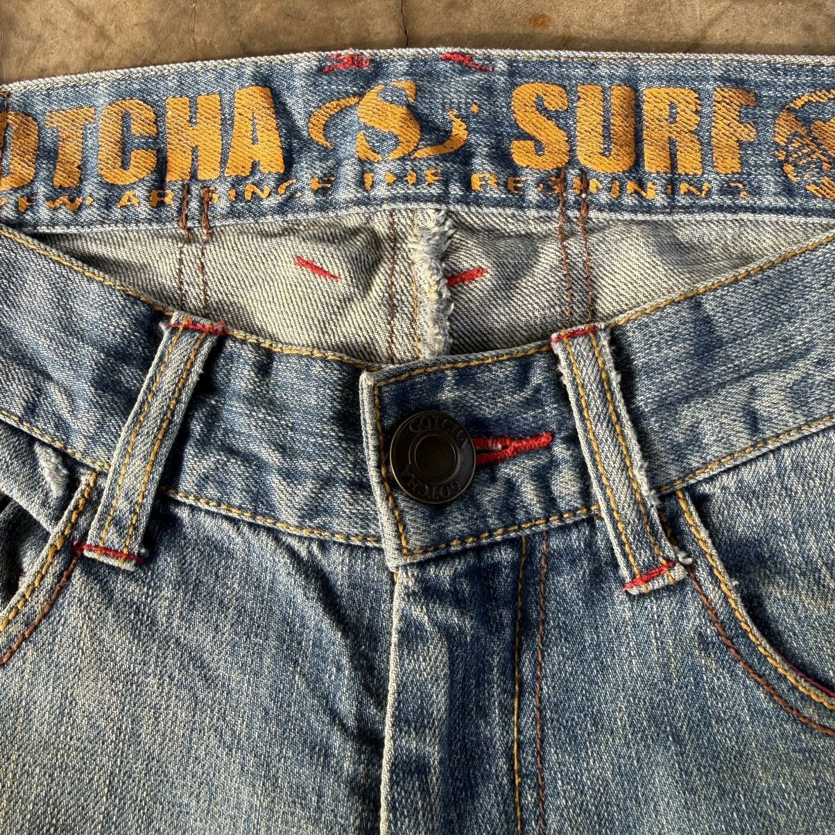 Gotcha W32x30 Vintage Gotcha Embroire Spell Out Denim Jean Size US 32 / EU 48 - 6 Thumbnail