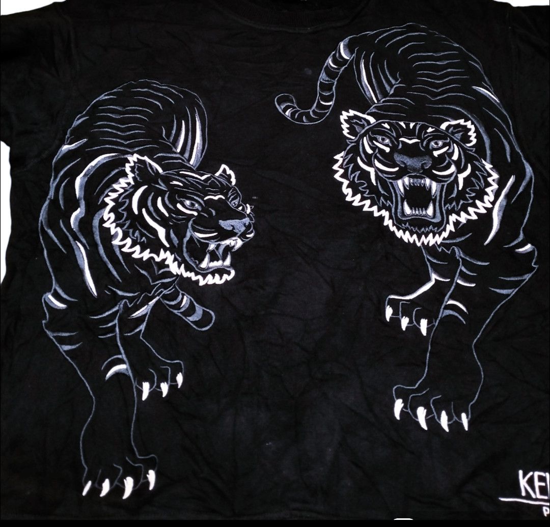 Kenzo Kenzo Paris Double Tiger Sweatshirt Size US S / EU 44-46 / 1 - 6 Thumbnail