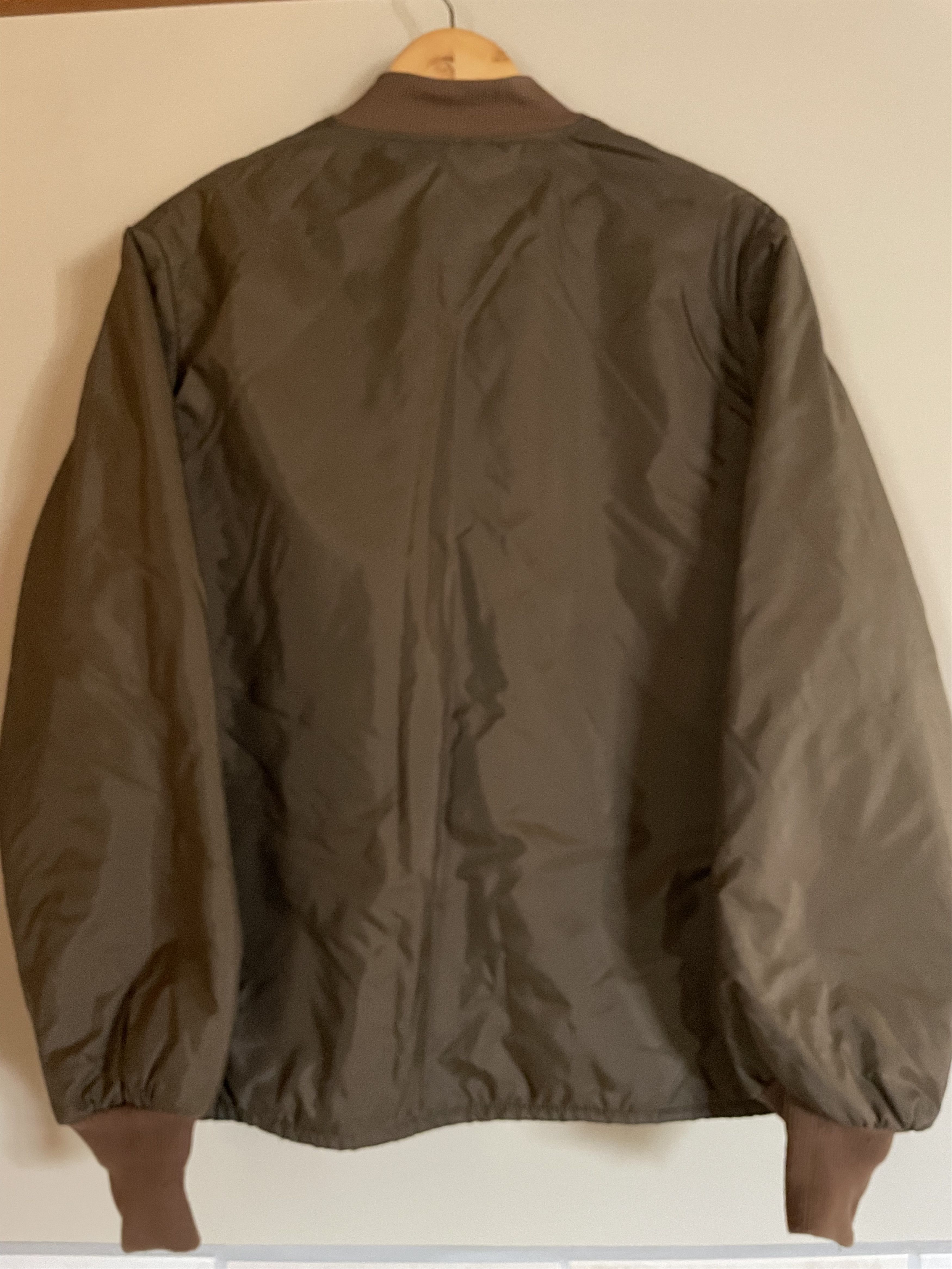 Cabelas Cabela's Brown Hunting Bomber Jacket, XL, Fits Like Large Size US XL / EU 56 / 4 - 2 Thumbnail