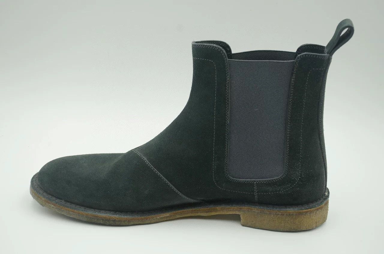 Bottega Veneta BV Wolf Gray Suede Chelsea Boots Men's 42 Size US 9 / EU 42 - 4 Thumbnail