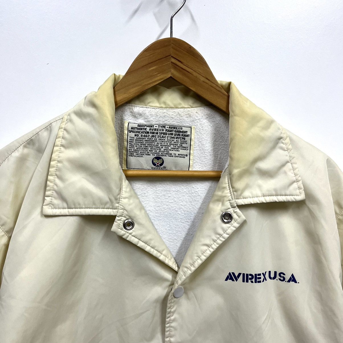 Avirex × Vintage Vintage Avirex Flight Coach Jacket Pit Crew Jacket Size US M / EU 48-50 / 2 - 3 Thumbnail