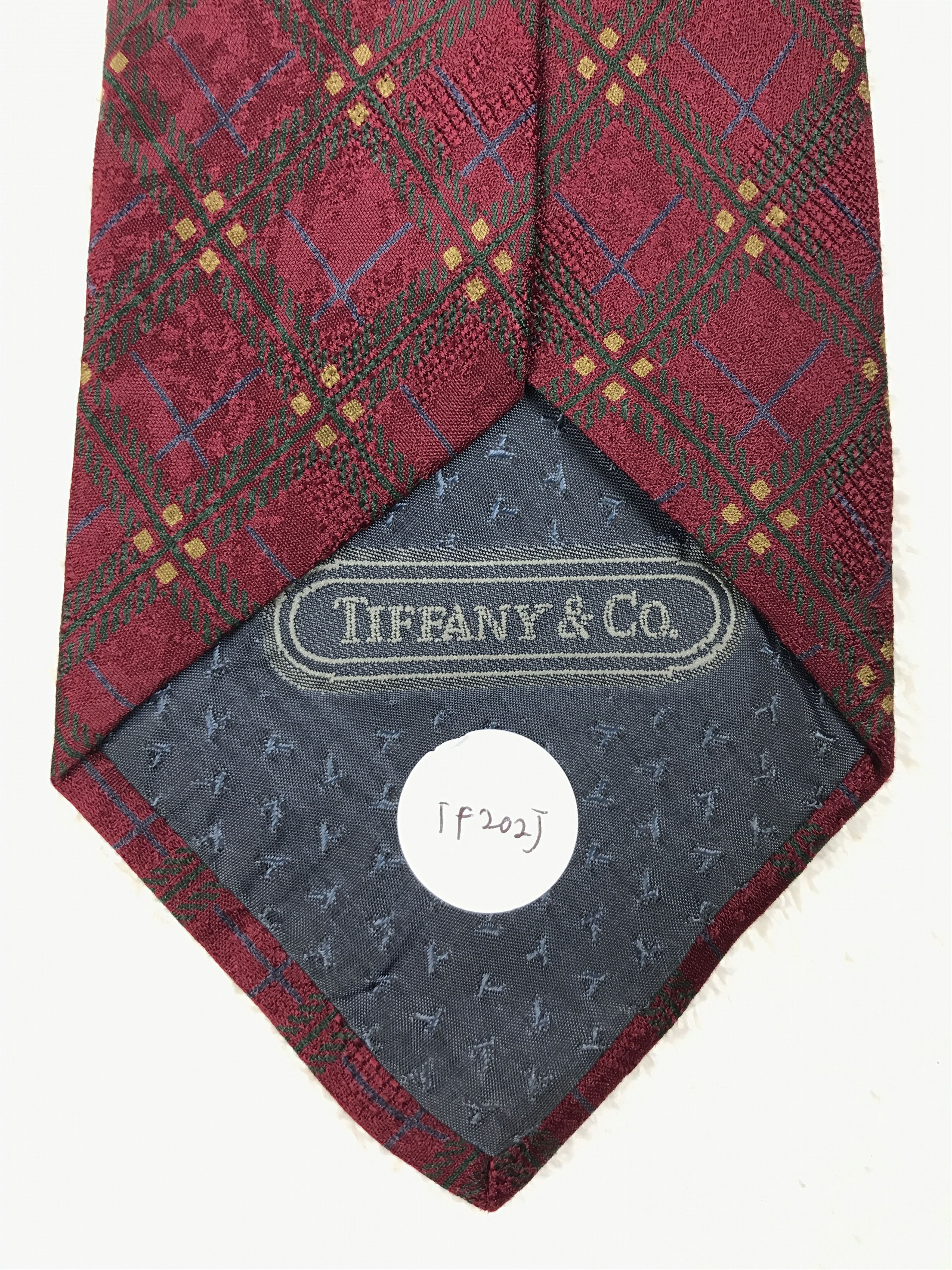 Tiffany & Co. × Vintage Vintage Tiffany & Co Silk Necktie Size ONE SIZE - 7 Thumbnail