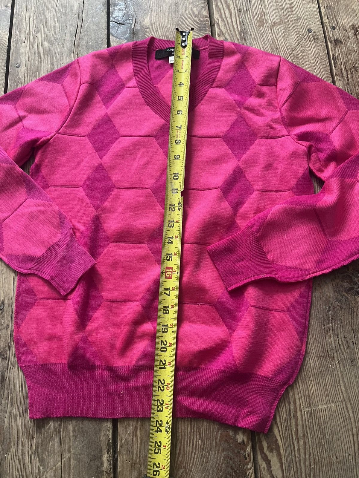 Junya Watanabe Argyle Sweater Size S / US 4 / IT 40 - 5 Thumbnail